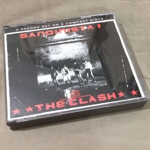 The Clash Sandinista 2 CD Set Epic E2K 37037 1980 Punk Rock Remaster EX/NM